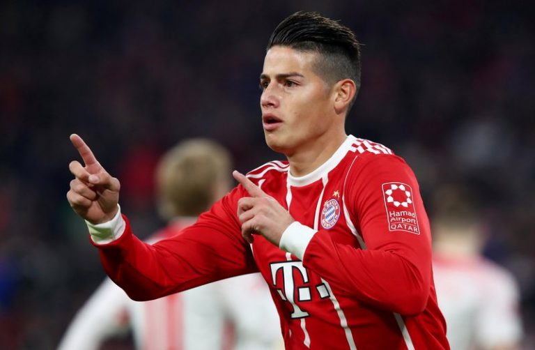 James Rodriguez Bayern Munich