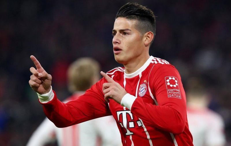 Real Madrid star James Rodriguez weighing up summer switch to Liverpool