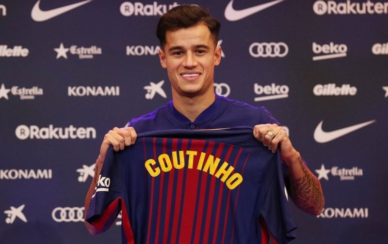 Manchester United contact Philippe Coutinho’s agent ahead of potential move