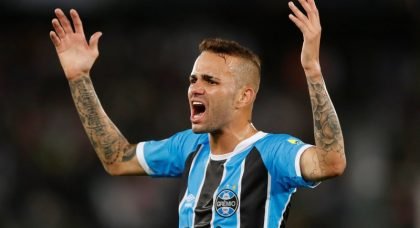 Liverpool in talks to sign Brazil forward Luan from Gremio in £16m deal