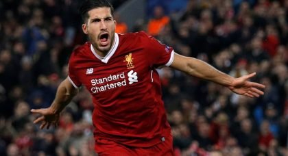 Juventus confident of snapping up Liverpool midfielder Emre Can on a free transfer this summer