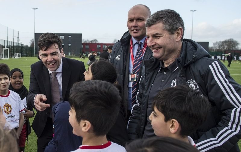 Football Foundation: New sports pavilion gains approval from Manchester United legend Denis Irwin