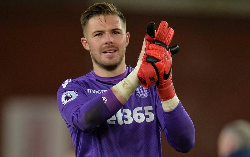 Arsenal and Liverpool locked in £40m battle for Stoke City and England goalkeeper Jack Butland