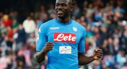 Napoli reject £91million bid from Manchester United for Kalidou Koulibaly