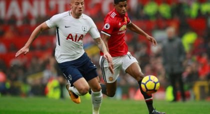 Manchester United interested in signing Tottenham Hotspur stars Toby Alderweireld and Danny Rose