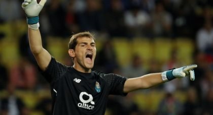 Liverpool could sign FC Porto goalkeeper and Real Madrid legend Iker Casillas on a free transfer