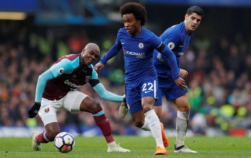 Manchester United offered the chance to sign Chelsea star Willian