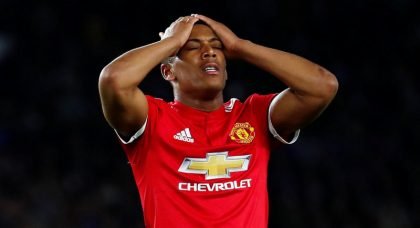 Chelsea unwilling to meet Manchester United’s £89.3m asking price for Anthony Martial