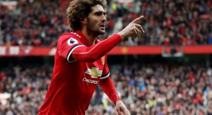 AC Milan offer Manchester United midfielder Marouane Fellaini a three-year contract