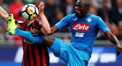 Napoli could be willing to get a deal done with Manchester United for defender Kalidou Koulibaly