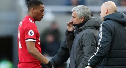 Manchester United star Anthony Martial set to leave Old Trafford as manager Jose Mourinho has “lost patience” with the underfiring forward