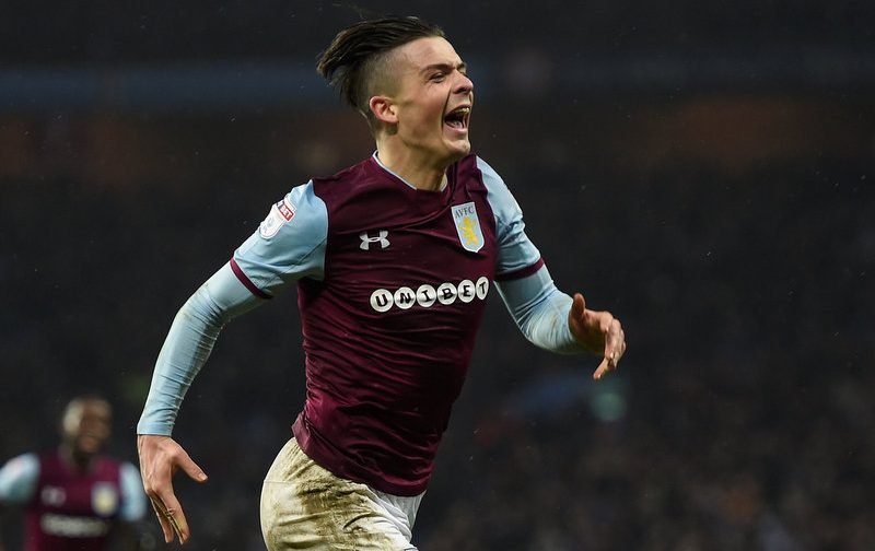 Jack Grealish has hinted what squad number he would like if he makes switch to Old Trafford this summer