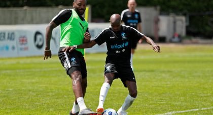EXCLUSIVE: Boyhood Arsenal fan Darren Bent thrilled to be teaming up with Gunners legends for Soccer Aid