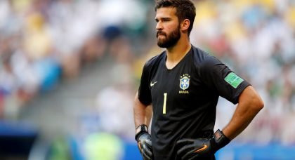 Liverpool make world record £62m offer for AS Roma goalkeeper Alisson