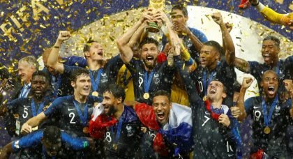 France defeat Croatia 4-2 in 2018 FIFA World Cup final