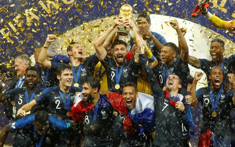 France defeat Croatia 4-2 in 2018 FIFA World Cup final