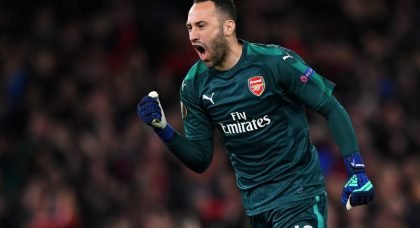 Arsenal goalkeeper David Ospina joins Serie A side Napoli on initial loan deal