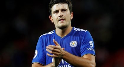 Manchester United target Harry Maguire going nowhere in January, says Leicester City team mate Ben Chilwell