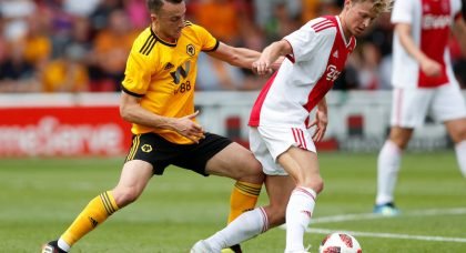 Tottenham scouting Ajax and Netherlands’ £40m starlet Frenkie de Jong