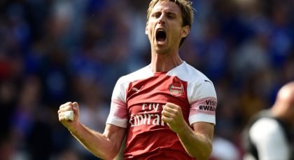 FC Barcelona targeting Arsenal’s Nacho Monreal to solve their left-back issue