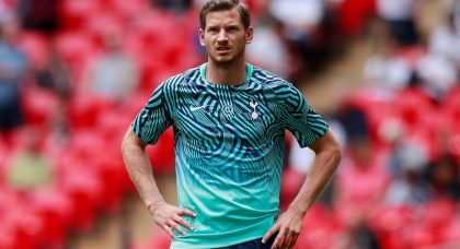 Jan Vertonghen expects Tottenham Hotspur to extend his contract by a further year