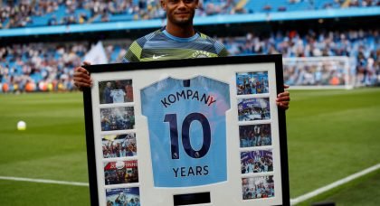 Manchester City to delay contract talks with captain Vincent Kompany until the end of the season