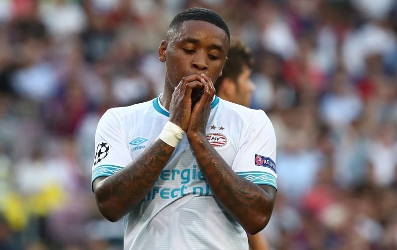 Manchester United and Liverpool to battle it out for PSV star Steven Bergwijn