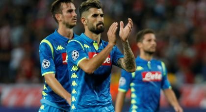 Chelsea denied the chance to sign Napoli full-back Elseid Hysaj