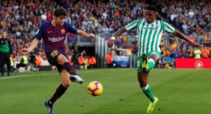 Arsenal and Man City to go toe-to-toe in battle for Real Betis full-back