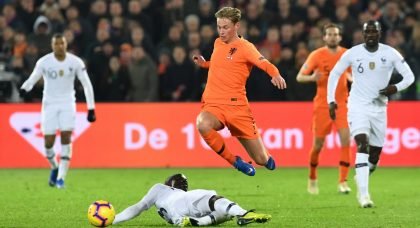 Man City in pole position to seal club-record deal for Ajax star Frenkie de Jong