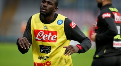 Manchester United will wait until summer to try and sign Kalidou Koulibaly