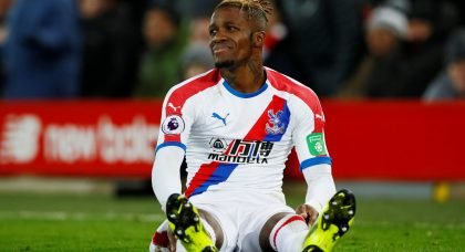 Arsenal submit opening bid for Crystal Palace winger Wilfried Zaha