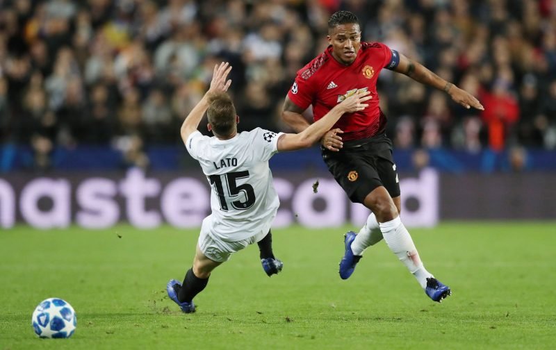 Arsenal ‘an option’ for Manchester United’s Antonio Valencia according to his father and agent