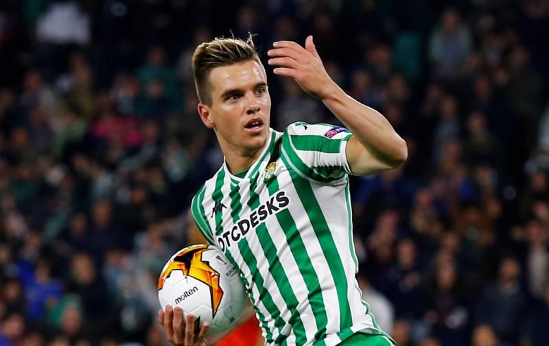 Tottenham Hotspur are considering a move for on-loan Real Betis midfielder Giovani Lo Celso