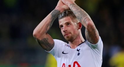 Juventus to meet Toby Alderweireld’s Tottenham Hotspur buyout clause as Manchester United look elsewhere