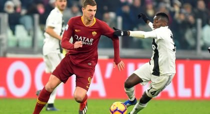 Tottenham Hotspur reject the chance to sign AS Roma striker Edin Dzeko