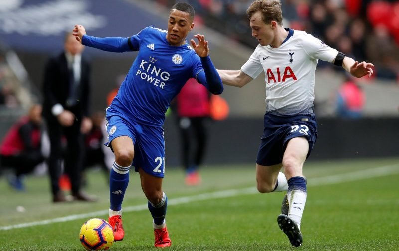 Manchester United and Tottenham Hotspur could compete with Leicester City to sign loan star Youri Tielemans from Monaco