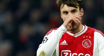 Arsenal target Nicolas Tagliafico contemplating leaving Ajax for the Premier League