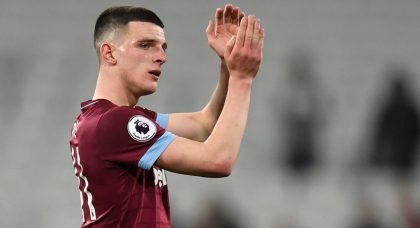 Former Premier League player urges Manchester United to sign Declan Rice from West Ham