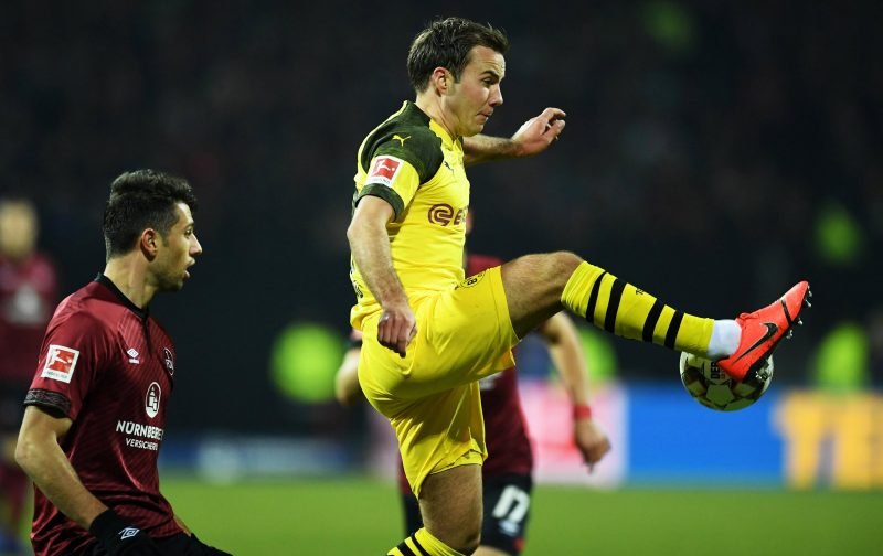Arsenal monitoring Borussia Dortmund and Germany midfielder Mario Gotze