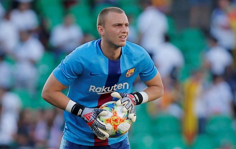 Manchester United in talks with FC Barcelona over signing of goalkeeper Jasper Cillessen