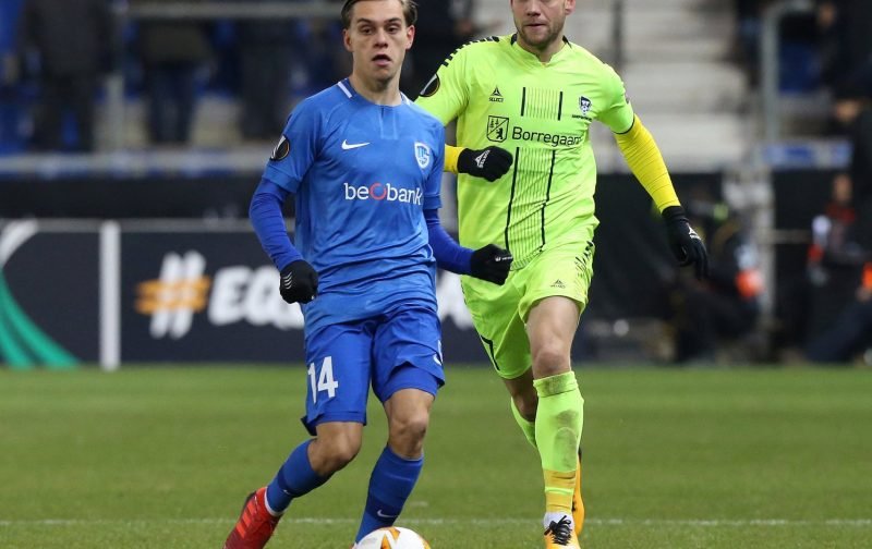 Brighton and Hove Albion are set to match the asking price of Racing Genk winger Leandro Trossard