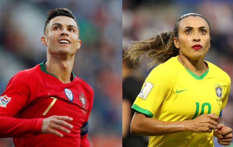 Who are the highest earning players in men’s and women’s football?