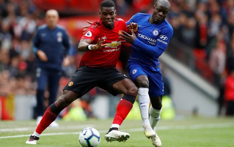 Premier League Head-to-Head: Paul Pogba (Manchester United) vs N’Golo Kante (Chelsea)