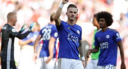 Manchester United are planning another signing from Leicester City with move for James Maddison