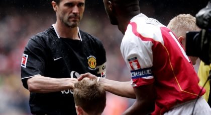 Former Manchester United captain Roy Keane insists ex-Arsenal midfielder and great rival Patrick Vieira would have only been a squad player at United