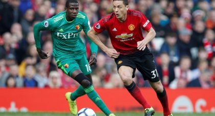 Four clubs in race to sign Manchester United midfielder Nemanja Matic