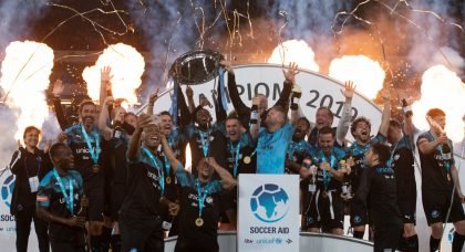 Soccer Aid 2019 raises a record £7.9million for Unicef