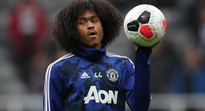 Manchester United midfielder Tahith Chong to be offered Juventus deal