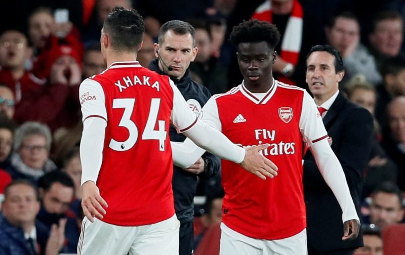 Arsenal boss Unai Emery strips Granit Xhaka stripped of captaincy and dropped from Europa League squad
